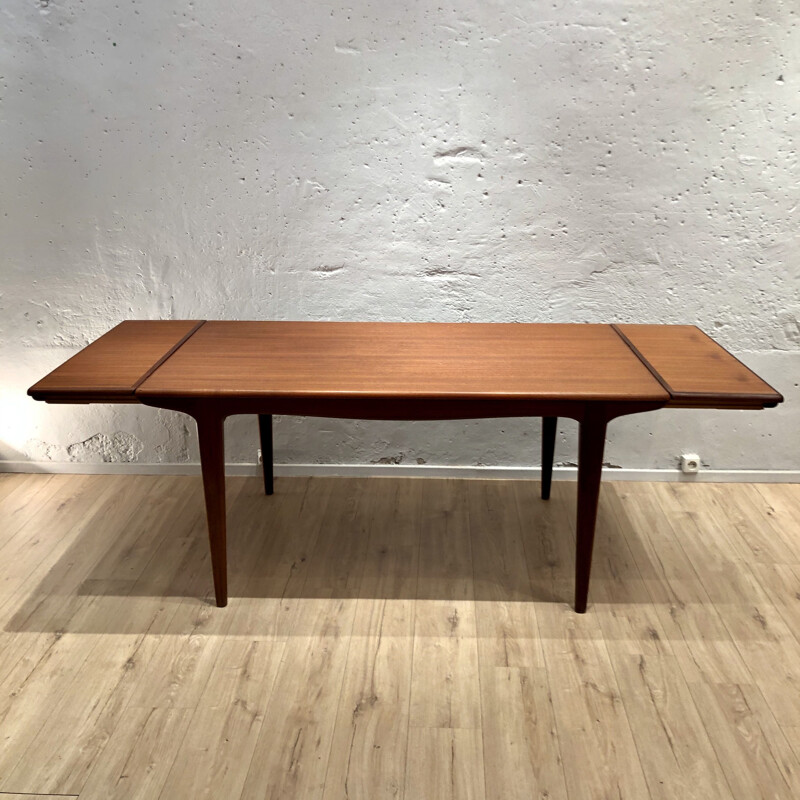 Vintage teak table Johannes Andersen 1960