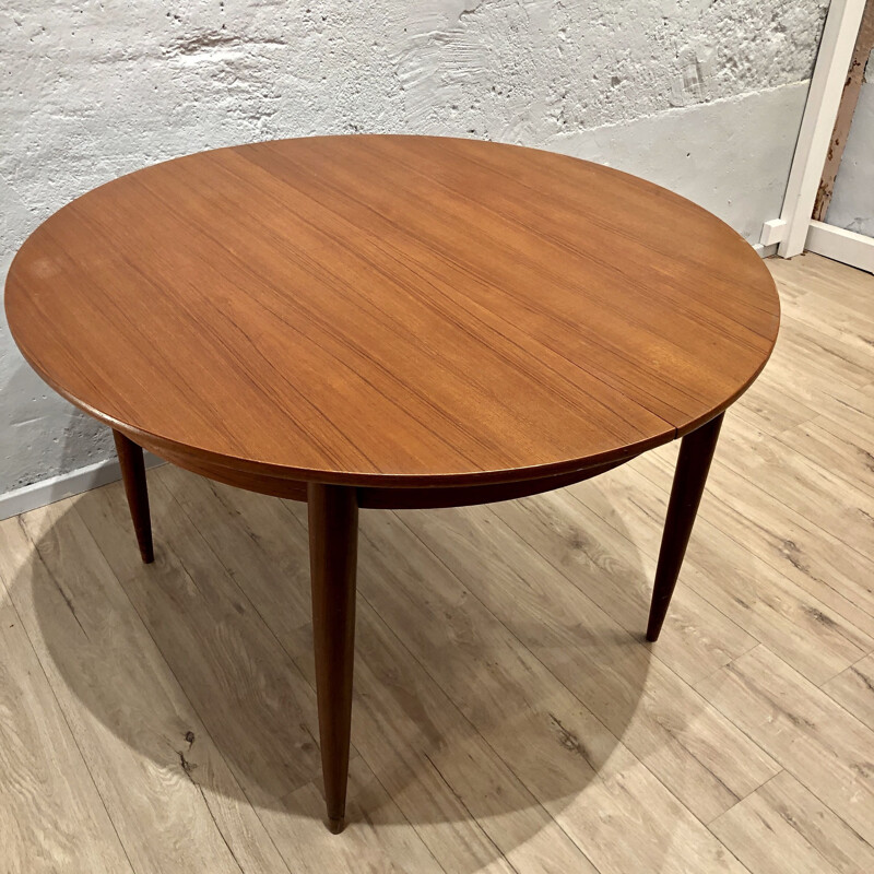 Vintage Danish teak table 1960 