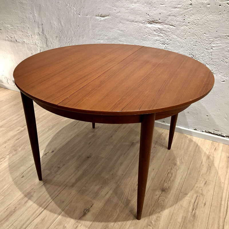 Vintage Danish teak table 1960 