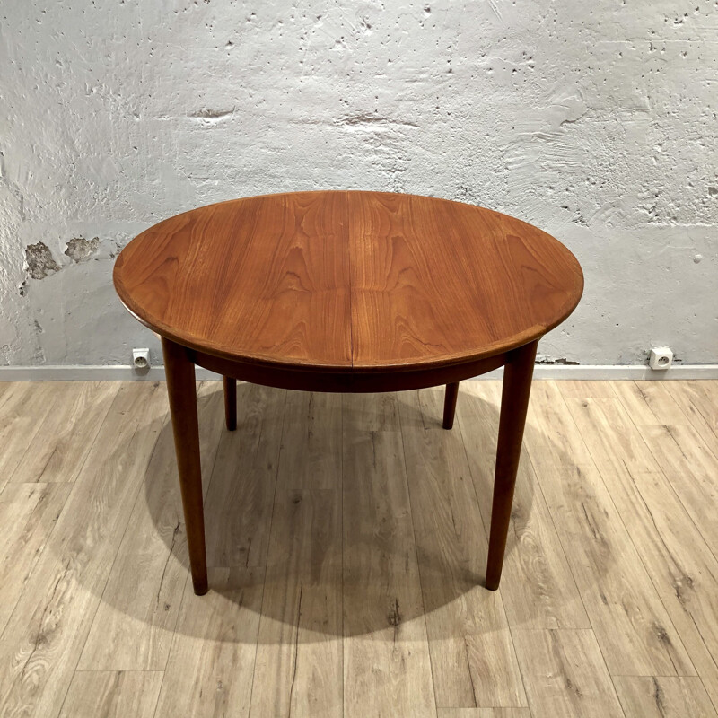 Vintage  teak table  Henri Walter Klein Danish 1960 