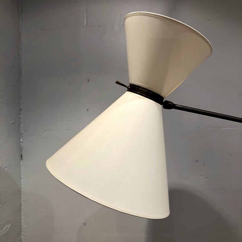 Vintage wall lamp Roger Berthier 1950 