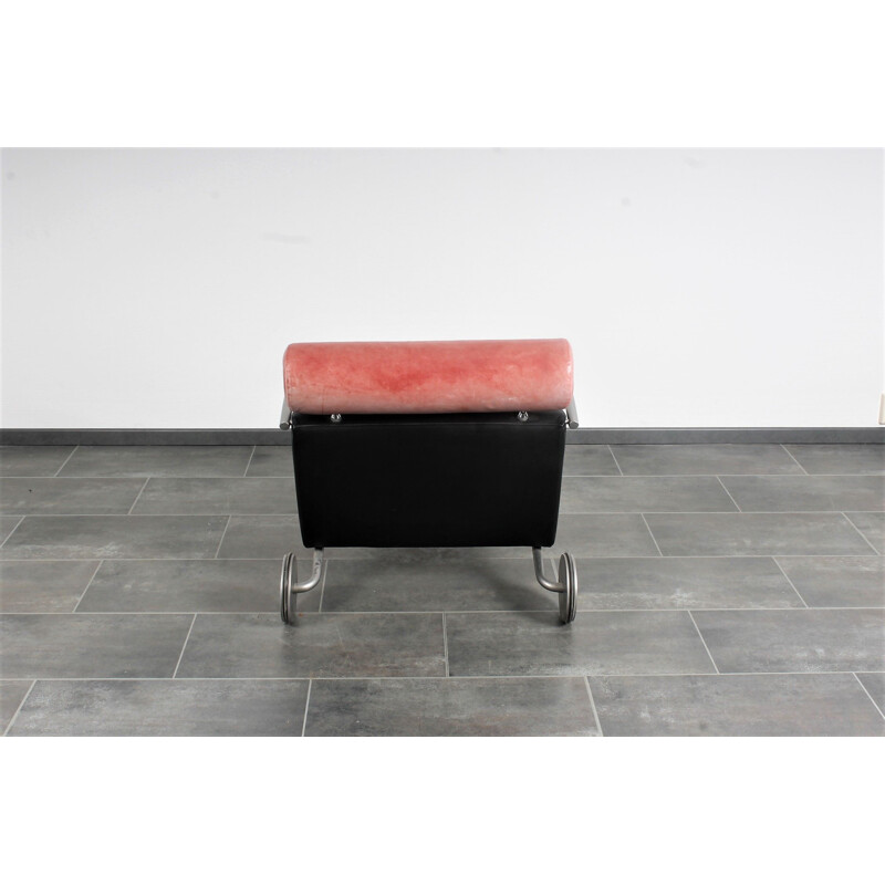 Vintage leather armchair by Peter Maly for Cor Zyklus