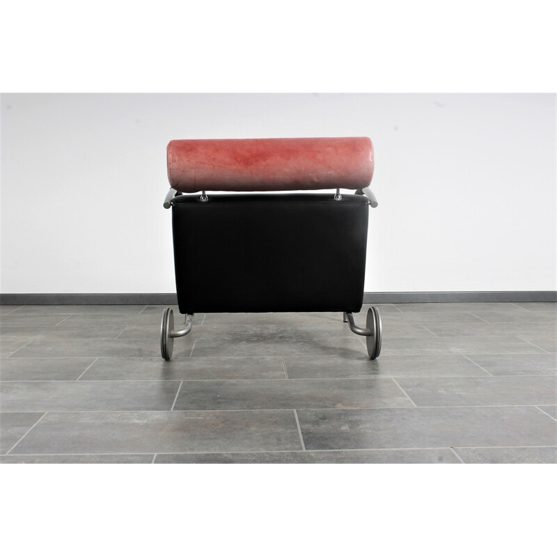 Vintage leather armchair by Peter Maly for Cor Zyklus