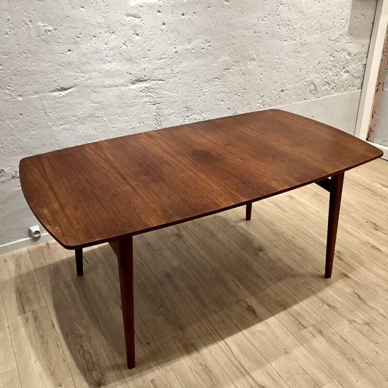 Vintage teak table William Watting by Fristho 1960