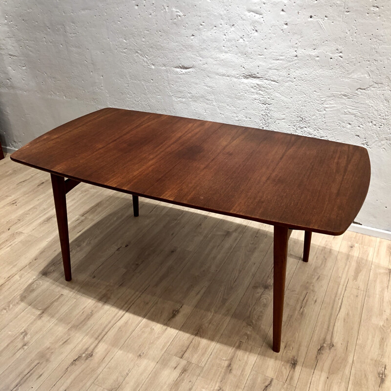 Vintage teak table William Watting by Fristho 1960