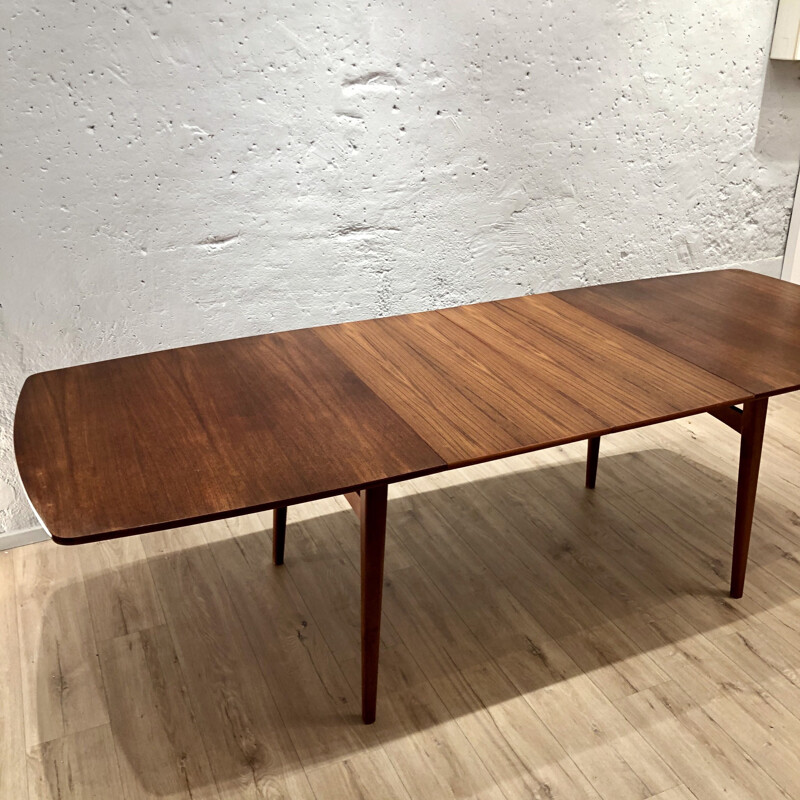 Vintage teak table William Watting by Fristho 1960