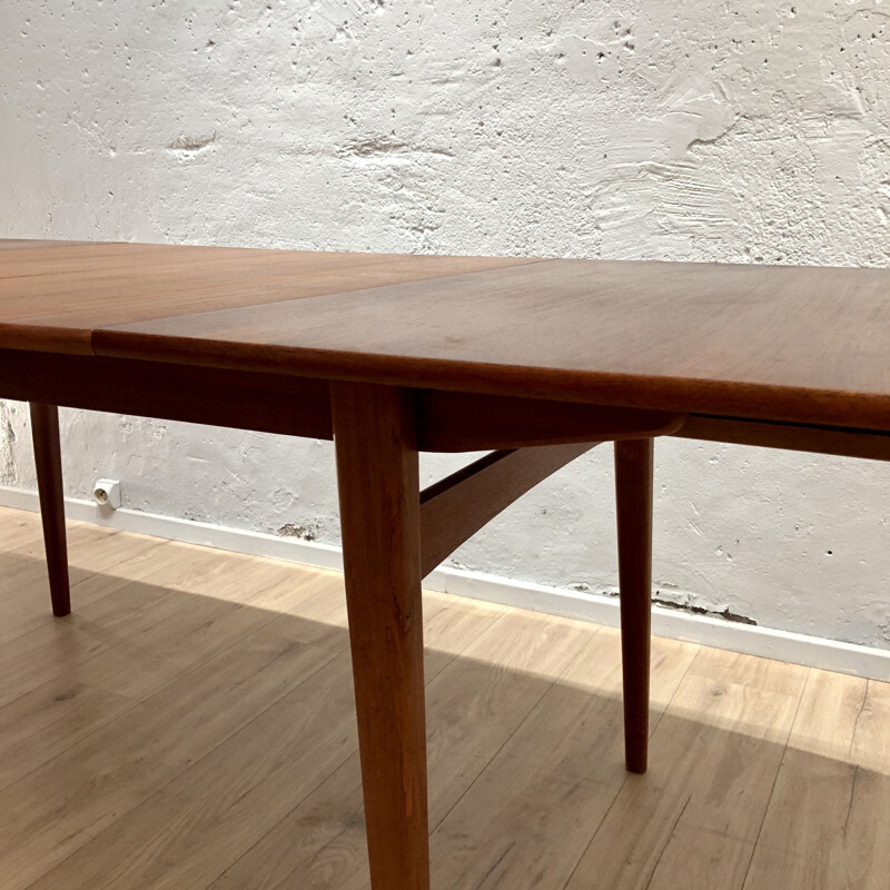 Vintage teak table William Watting by Fristho 1960