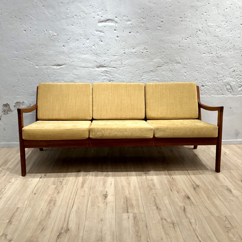 Vintage teak sofa Ole Wanscher Senator model Cado edition Denmark 1960