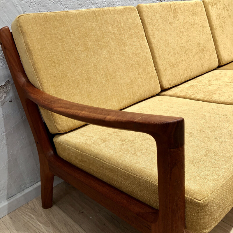 Vintage teak sofa Ole Wanscher Senator model Cado edition Denmark 1960