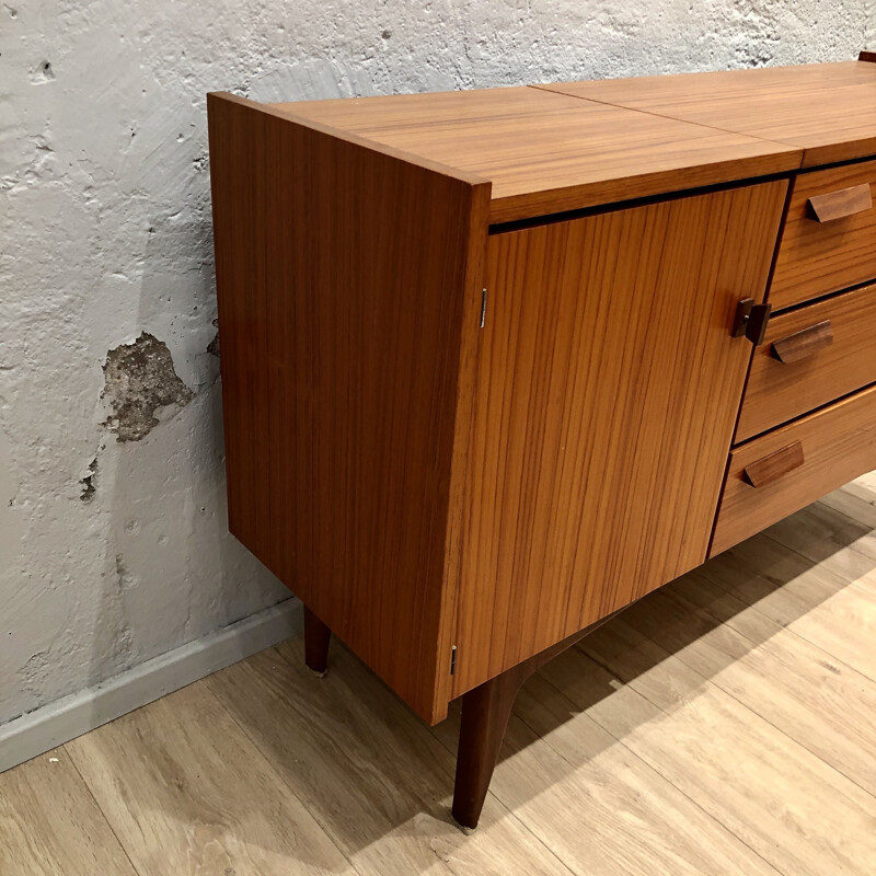 Vintage Roger Landault teak chest of drawers 1960