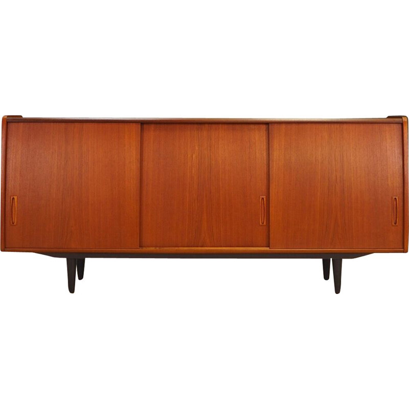 Vintage teak sideboard for PMJ Viby J danish 1970s