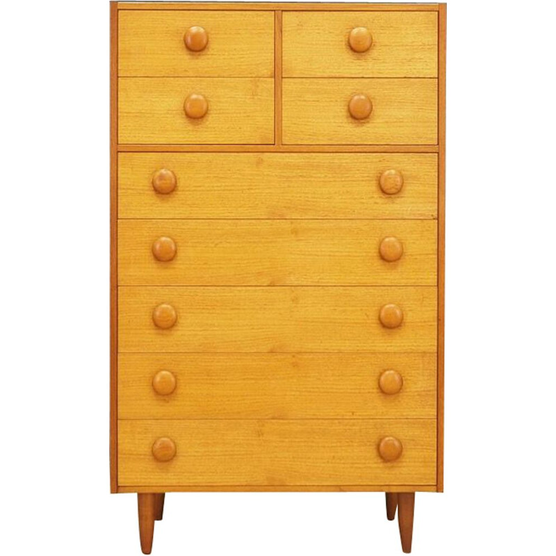 Vintage chest of drawers in teak Scandinavian 1960s