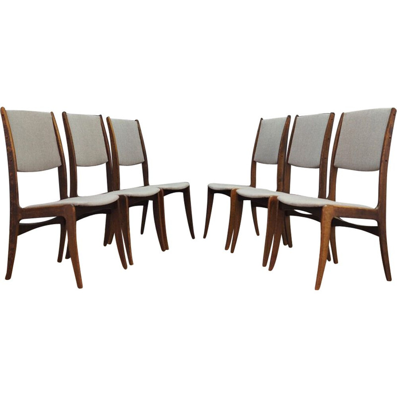 Set of 6 Vintage Chairs by As Skovby Mobel Fabrik from Denmark 1970