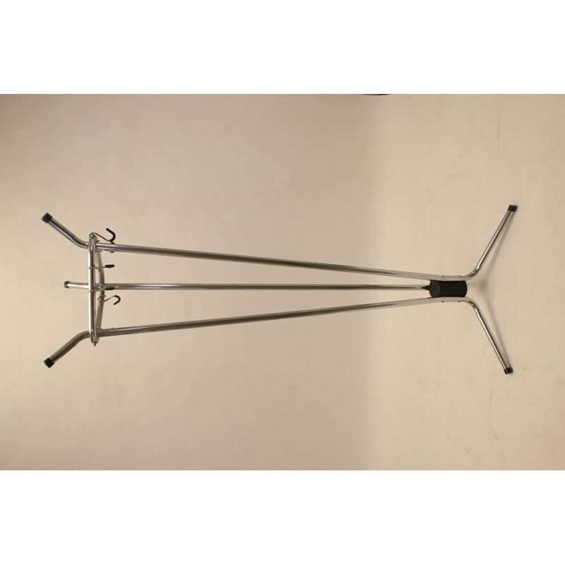 Vintage Chrome coat rack 1960s