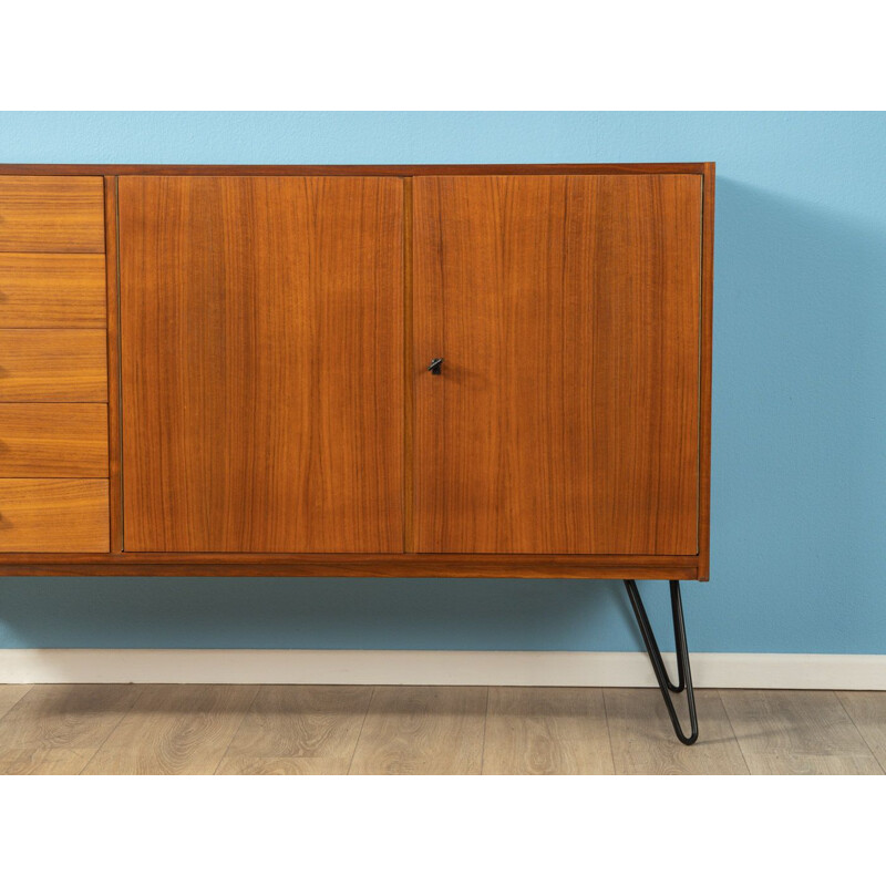 Vintage sideboard walnut 1960s