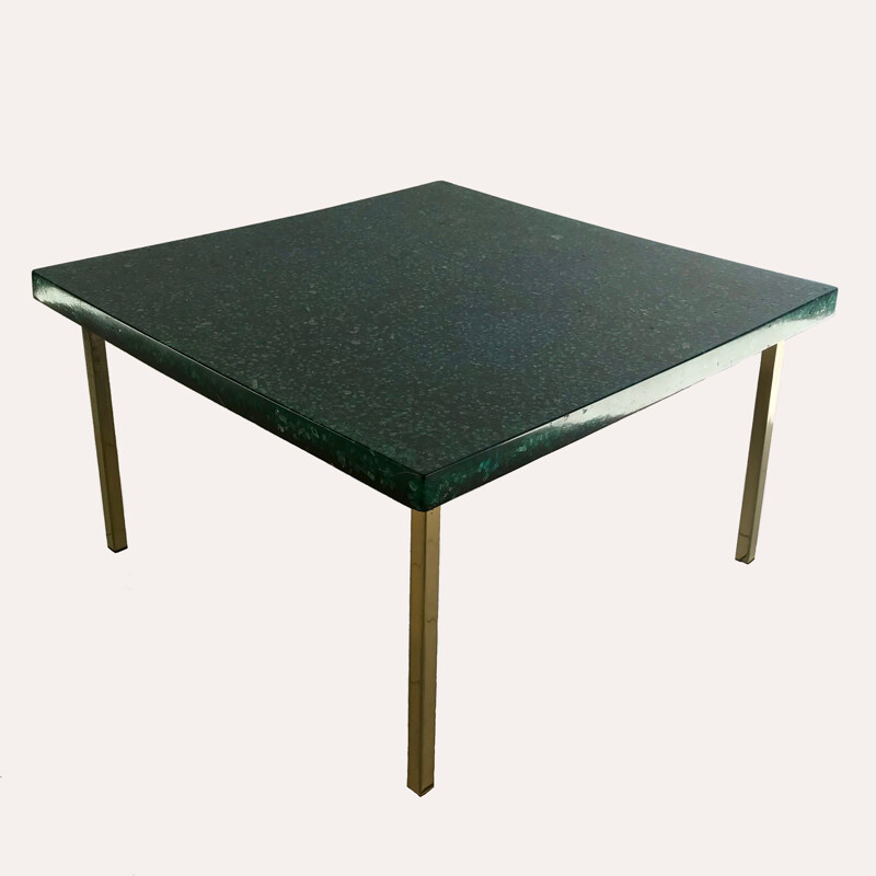 Vintage coffee table by Pierre Giraudon, France 1970