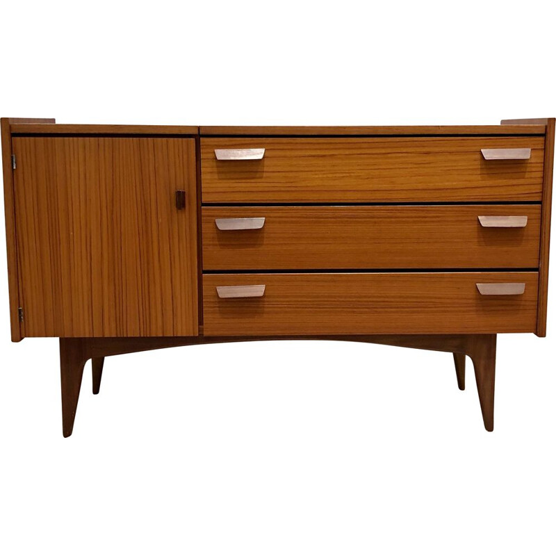 Vintage Roger Landault teak chest of drawers 1960