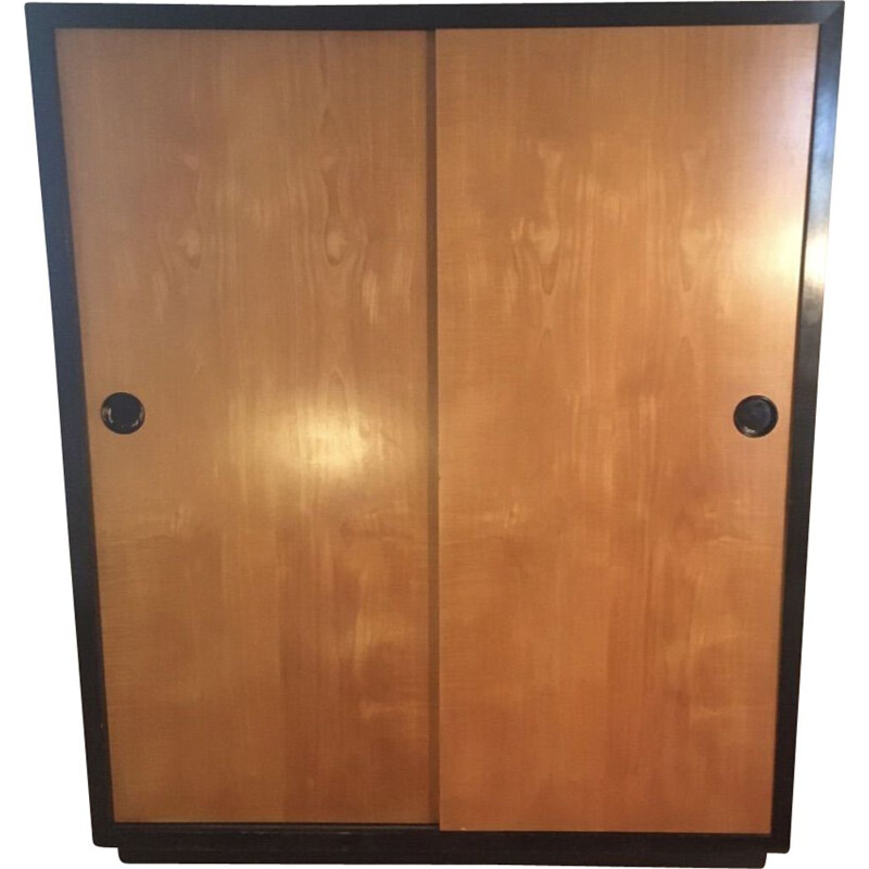 Vintage Teak Wardrobe by Kurt Thut 1955