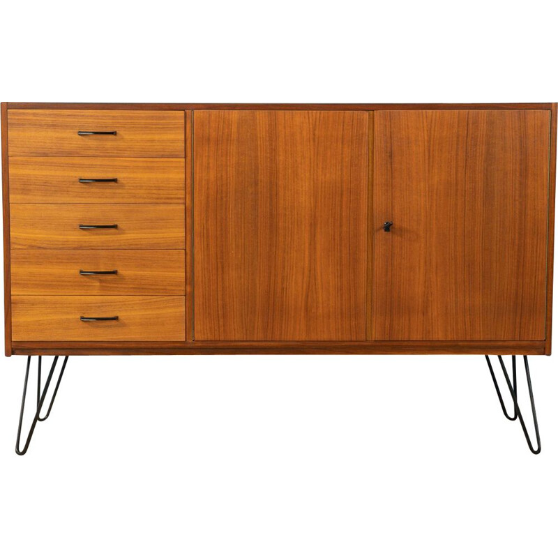 Vintage sideboard walnut 1960s