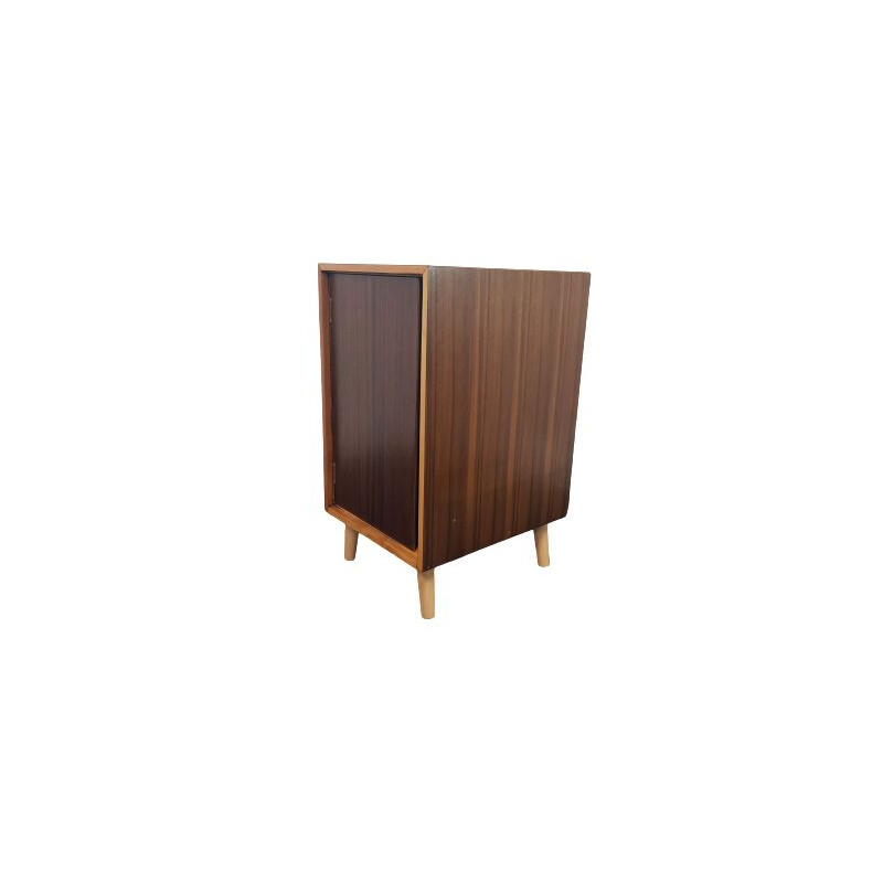 Vintage teak and walnut veneer cabinet by John and Sylvia Reid, 1950