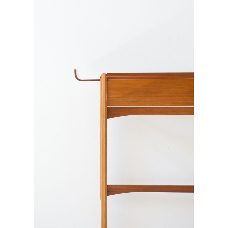 MidCentury Italian Modern Teak Console Table 1950s