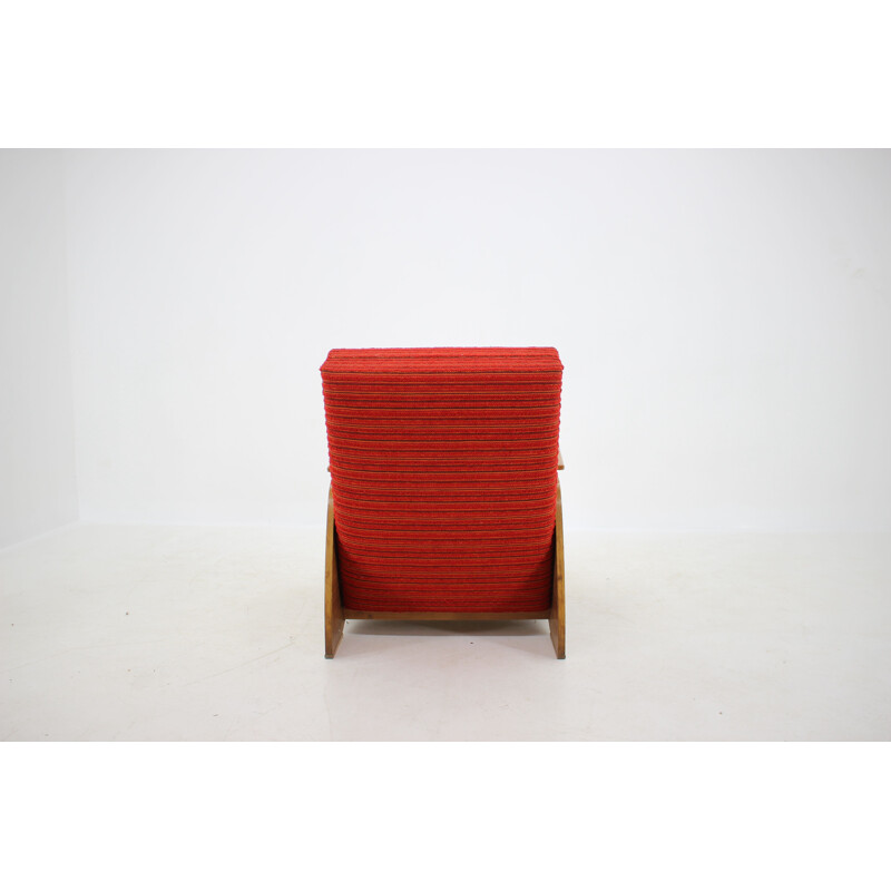 Vintage Armchair convertible to Daybed Czechoslovakia 1960s