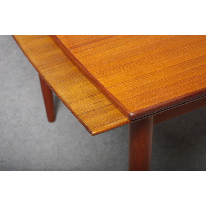 Scandinavian Samcom dining table in teak - 1960s