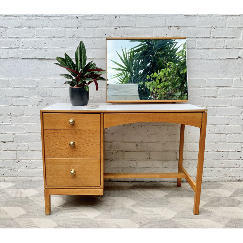 Vintage dressing table with mirror by Stag 1960