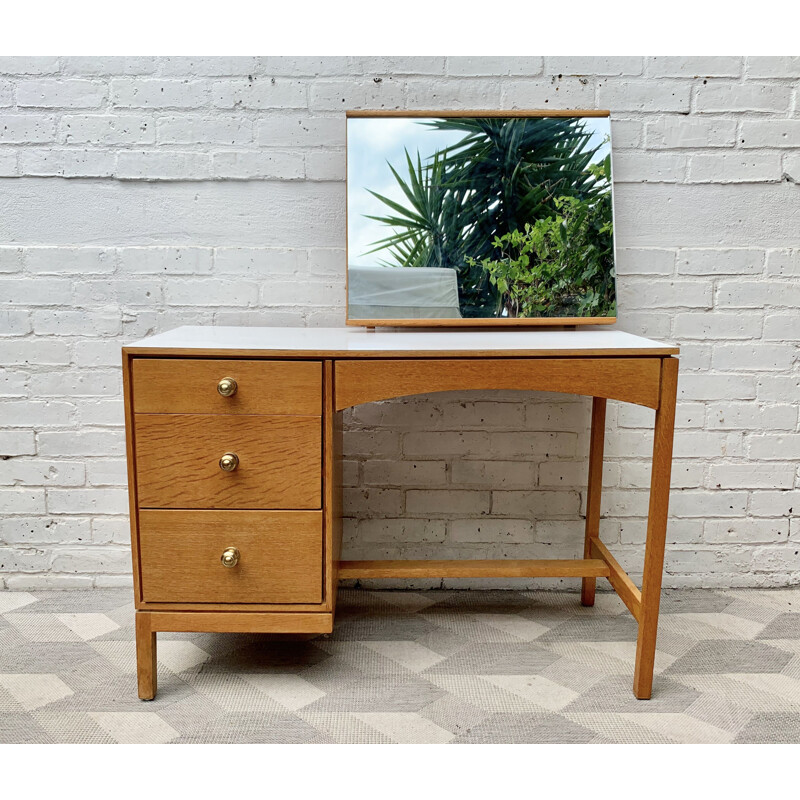 Vintage dressing table with mirror by Stag 1960