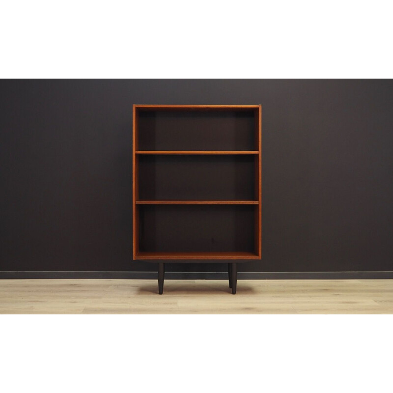 Vintage Danish teak bookcase 1970