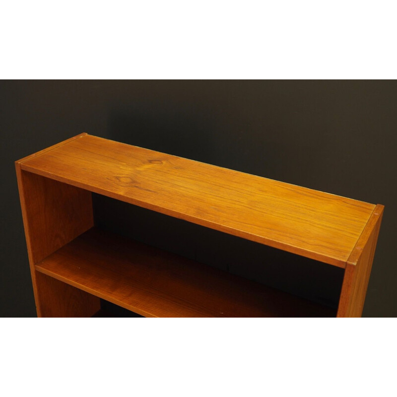 Vintage Danish teak bookcase 1970