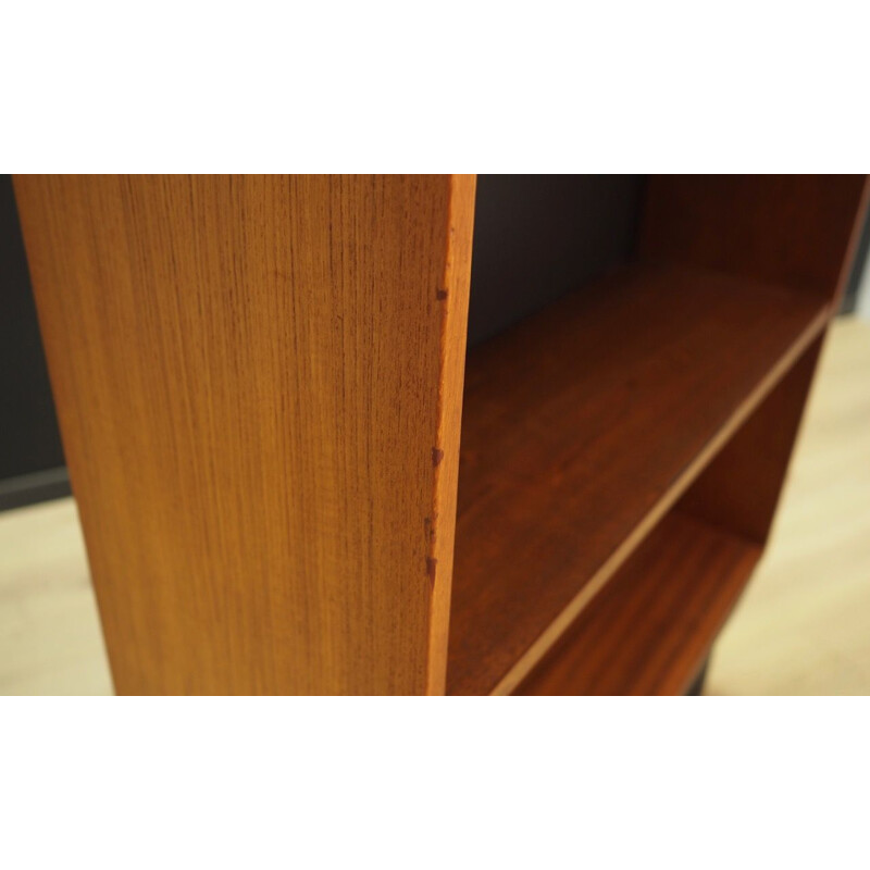 Vintage Danish teak bookcase 1970