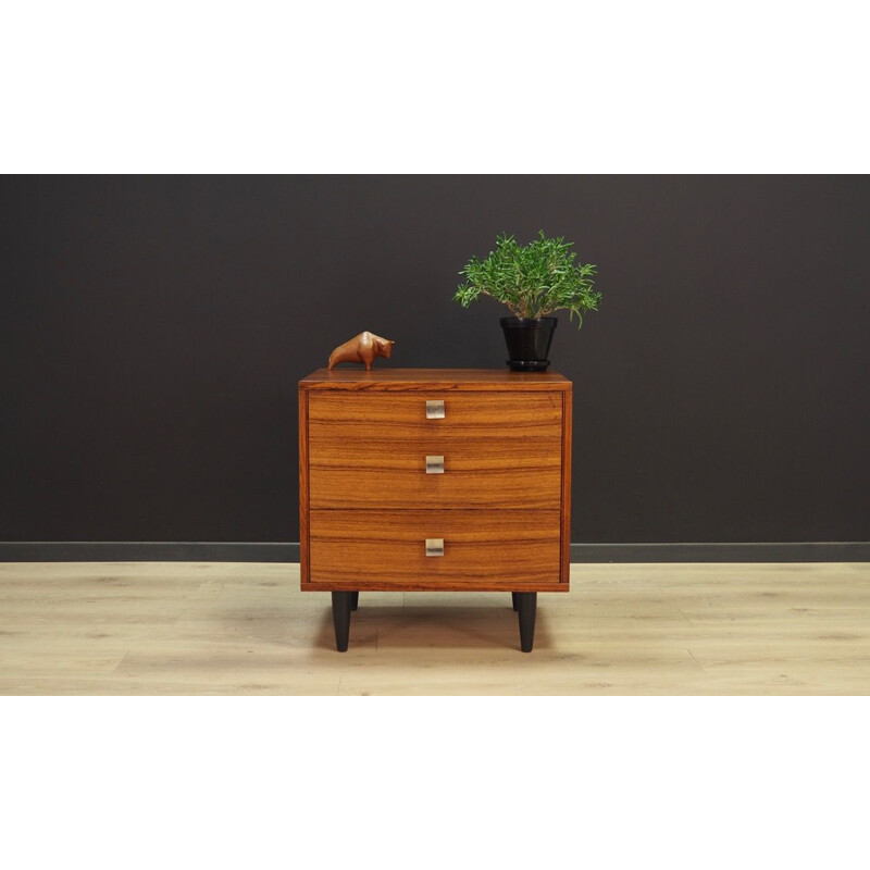 Vintage rosewood chest of drawers by Ulferts de Tibro scandinavian 1970