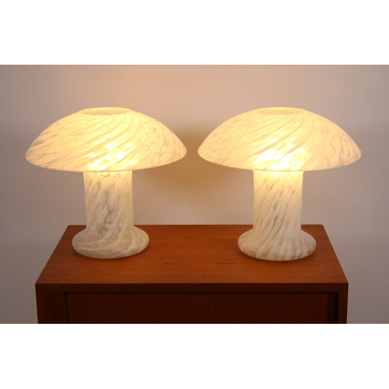 Pair of vintage Big Peil Lamps 1960s
