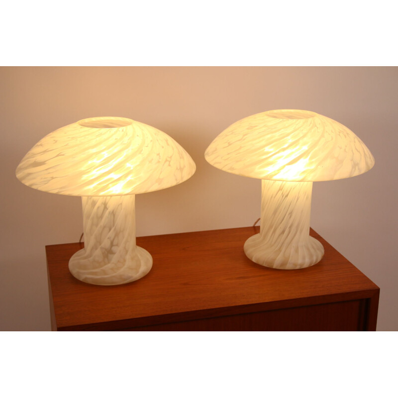 Pair of vintage Big Peil Lamps 1960s