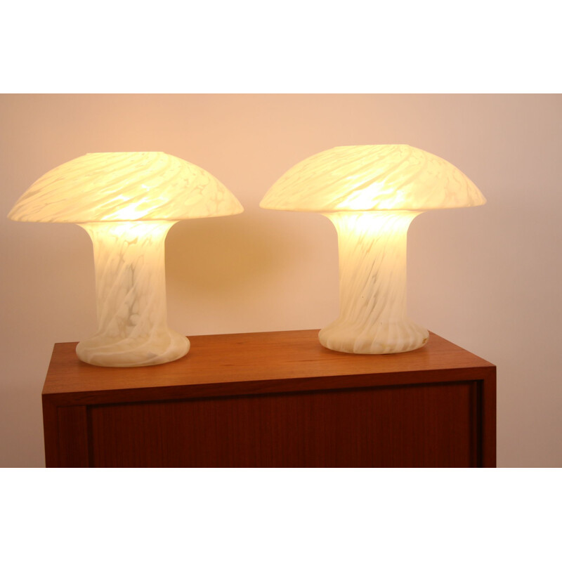 Pair of vintage Big Peil Lamps 1960s