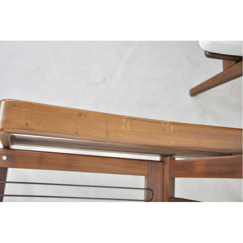 Paire de chaise longue vintage d'Arne Wahl Iversen pour Komfort 1950