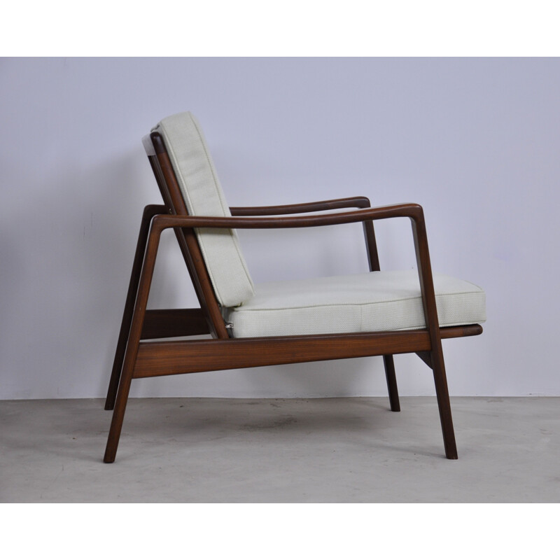 Paire de chaise longue vintage d'Arne Wahl Iversen pour Komfort 1950