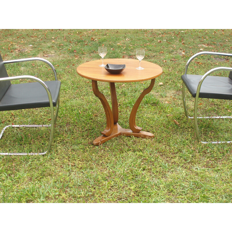 Vintage table Tripod of living room