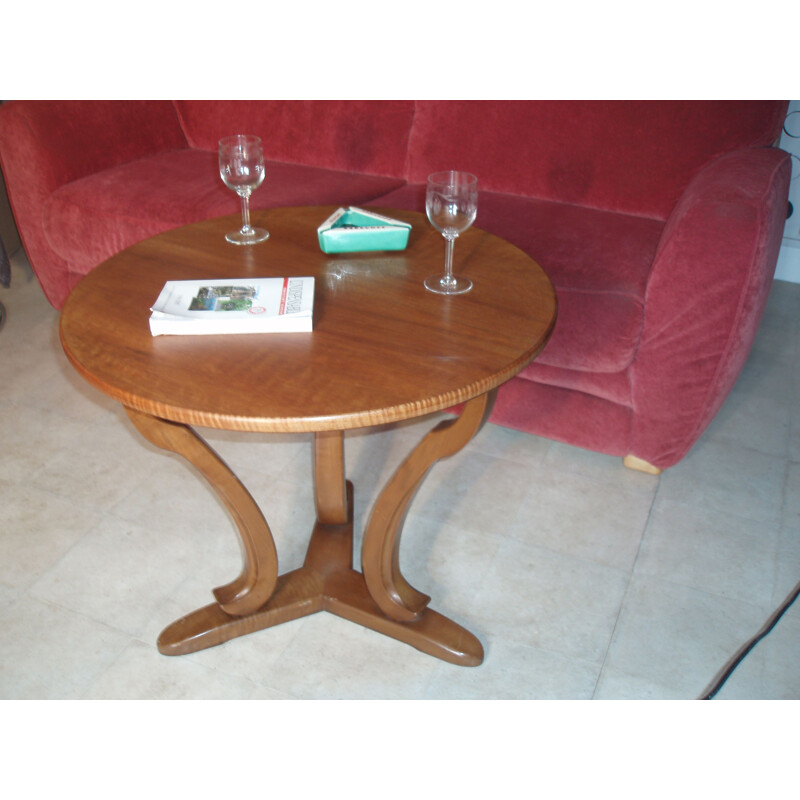 Vintage table Tripod of living room