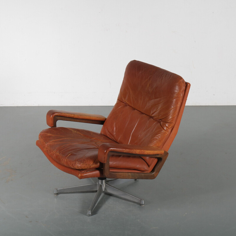 Vintage King chair by André Vandenbeuck for Strassle Switzerland 1960s