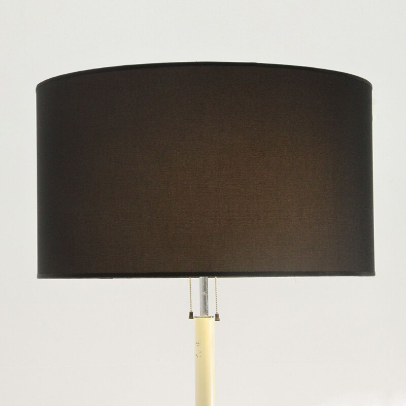 Lampe de table vintage avec abat-jour noir de Stilnovo 1960