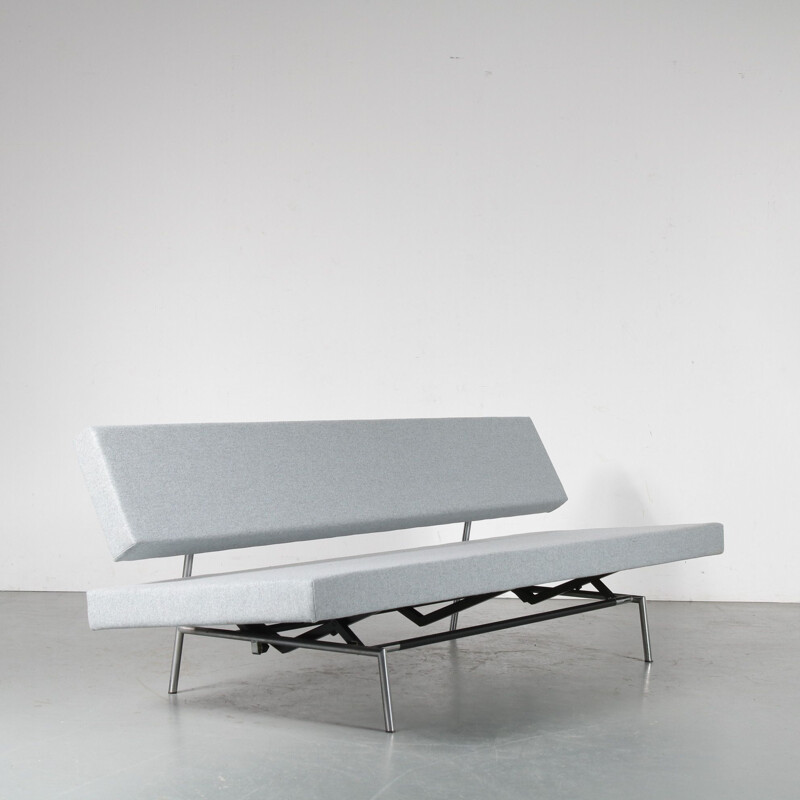 Vintage 3 Seater sleeping bench by Martin Visser for Spectrum Netherlands 1960s