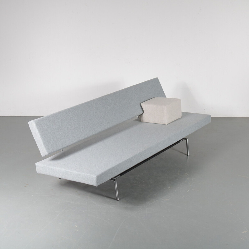 Vintage 3 Seater sleeping bench by Martin Visser for Spectrum Netherlands 1960s