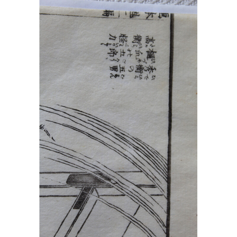 Cartaz Vintage de Katshushika Hokusai