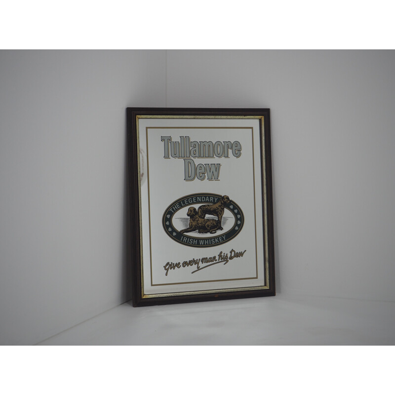 Vintage framed poster Tullamore Dew