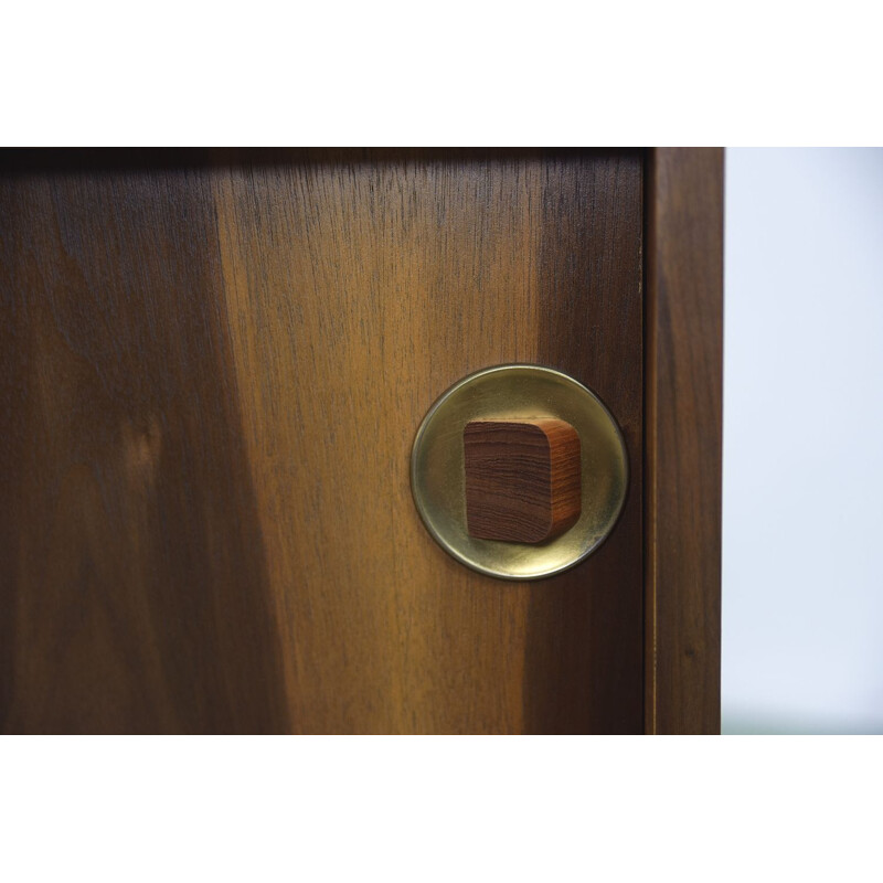 Vintage modern sideboard in Norwegian walnut 1960