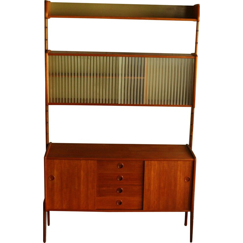 Vintage teak bookcase by John Texmon 1960