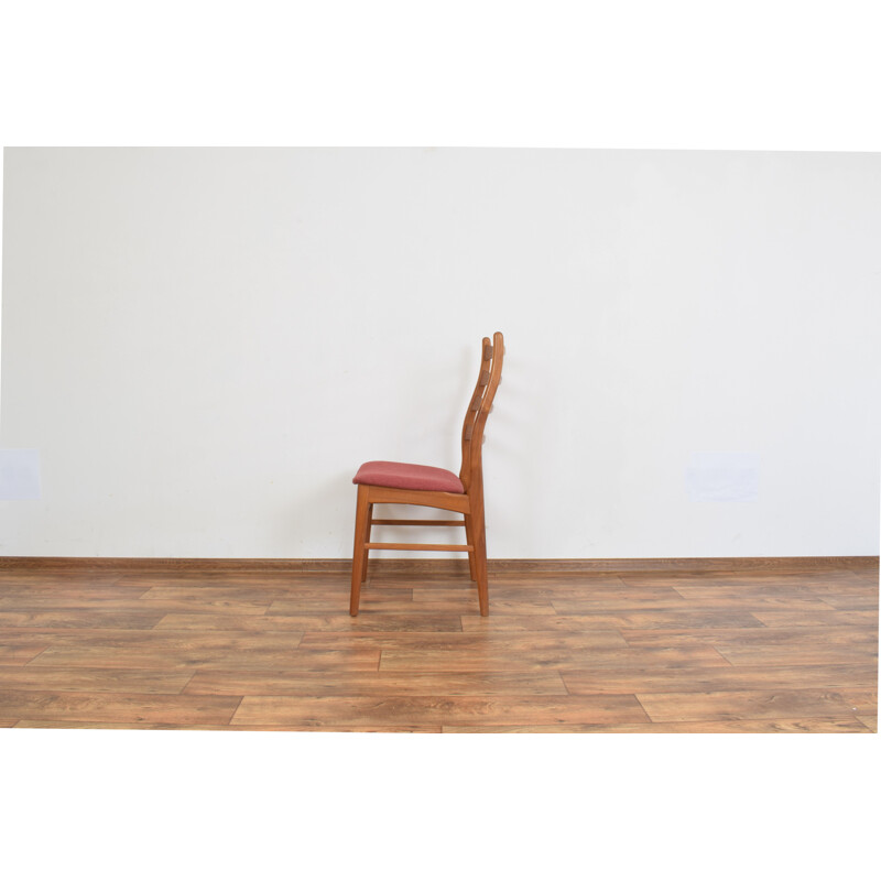 Set of 6 Vintage Danish teak chairs 1960