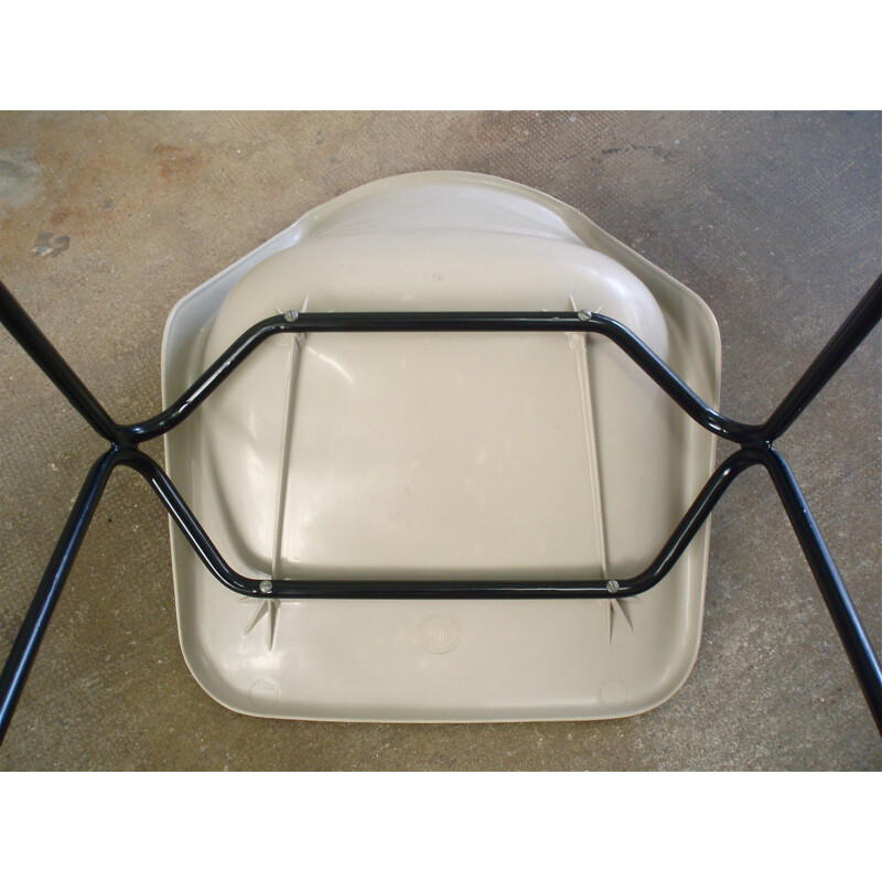 Set of 6 Hille chairs "Polyprop" in plastic, Robin DAY - 1960s